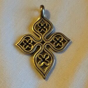James Avery Silver Cross Pendant